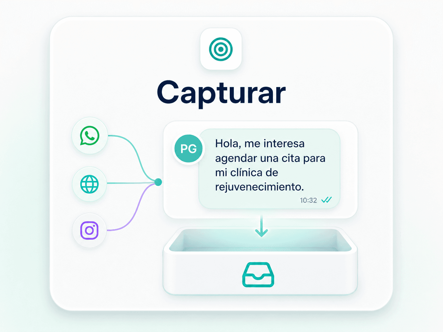 Ilustracion compacta de Capturar